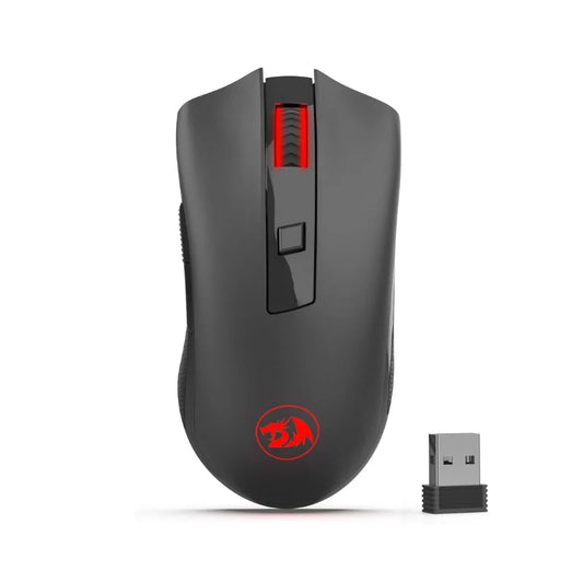 Mouse wireless optic Redragon M652 2.4G cu receptor USB, mouse portabil pentru gaming și birou, 5 niveluri DPI ajustabile