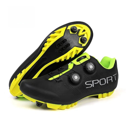 Ténis de ciclismo, sapatos de MTB respiráveis, sapatos de ciclismo de montanha para homem e mulher, sapatos para trilhos, sapatos desportivos para ciclismo de estrada, sapatos de ciclismo com pedais SPD
