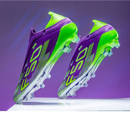 New Men’s Soccer Shoes Grass Football Boots Ultralight Sport Comfortable Indoor Cleats Non-Slip FG Turf Futsal Adult Non-Slip