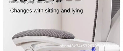 UVR Mesh Office Chair Household Armchair Adjustable Swivel Seat Ergonomic Backrest Chair Girls Bedroom Computer Gaming Chair