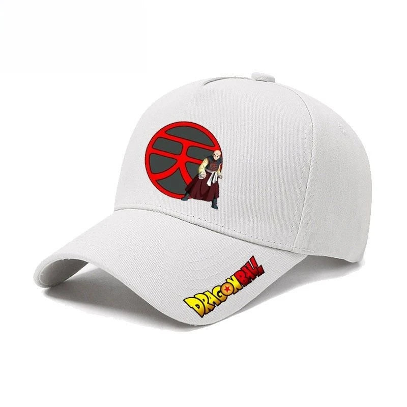 New Dragon Ball Master Roshi Son Goku Hat Creative High-Value Anime Cartoon Letter Print Unisex Casual Versatile Baseball Cap