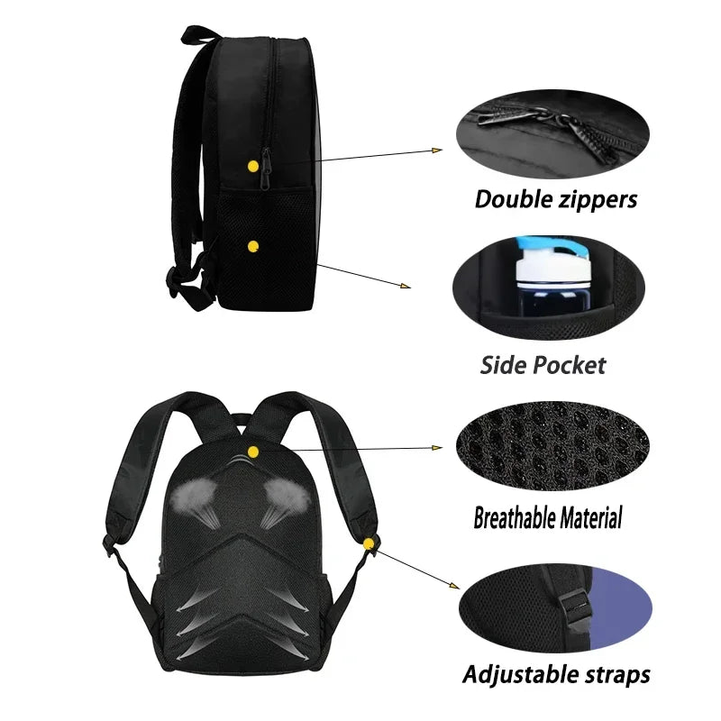 Hot Game Shooting Fortnites Child School Backpack With Shoulder Bag Pencil Bags School Bags for Boys Girls Best Gift