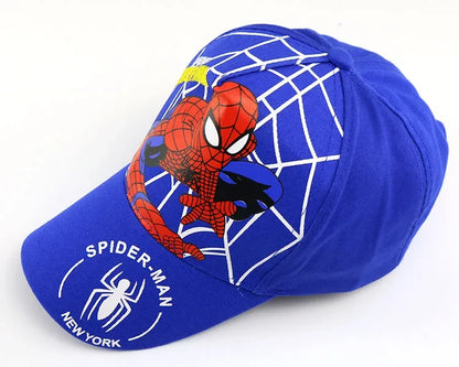 Spiderman Baseball Cap Boys Girls Hats Superhero Peripheral Sunhat Childrens Birthday Gift Cosplay Props Fashion Caps