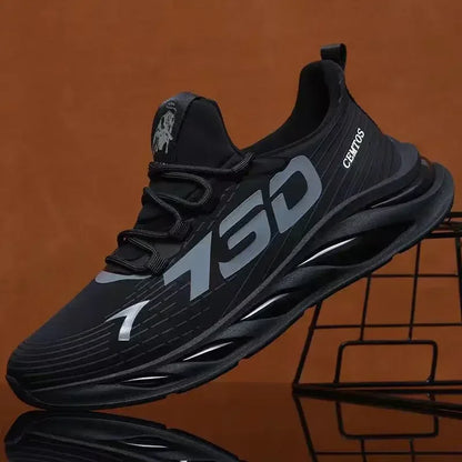 New Summer Mens Breathable Mesh Running Shoes Lightweight Sports Sneakers Fashion Trendy Brand