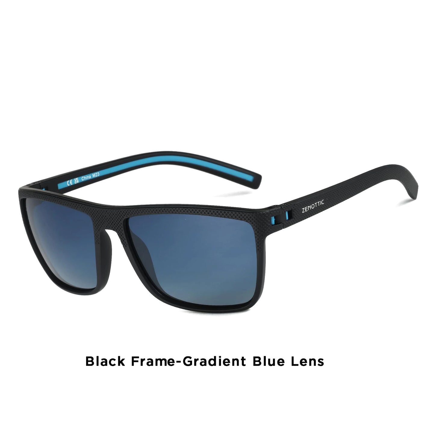 ZENOTTIC Polarized Sunglasses for Men Lightweight TR90 Frame UV400 Protection Square Sun Glasses