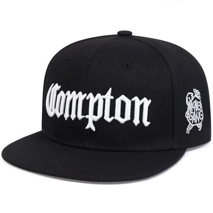 Unisex Compton Embroidery Hip-hop Hats Spring And Autumn Outdoor Adjustable Sports Casual Baseball Caps Sunscreen Hat