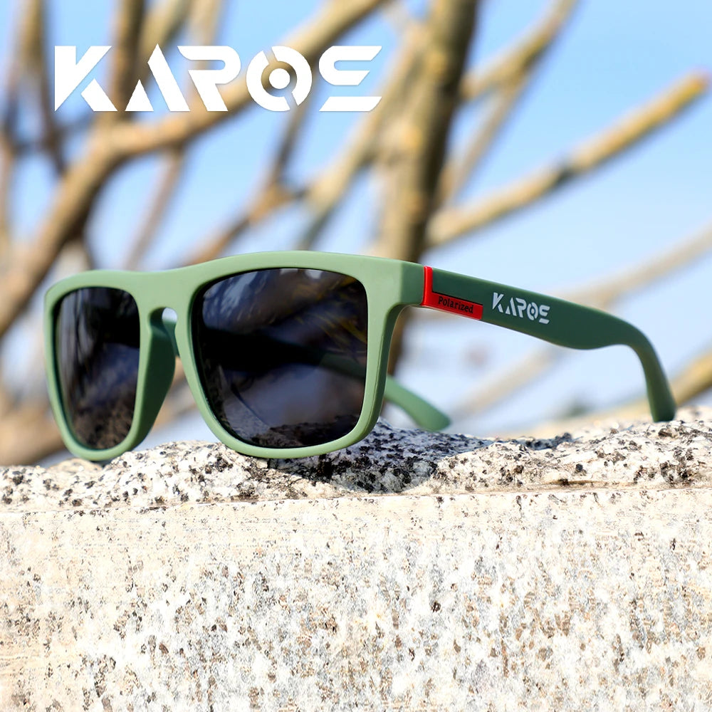KAROS Polarized Sunglasses Unisex Car Driver Anti-Glare Goggles Outdoor for travel fishing beach UV400 eyeglasses