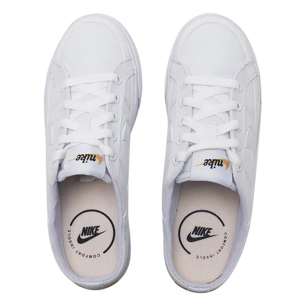 Nike Court Legacy tenisice klasične udobnosti, s amortizacijom, otporne na klizanje, izdržljive za svakodnevno nošenje DB3970-100