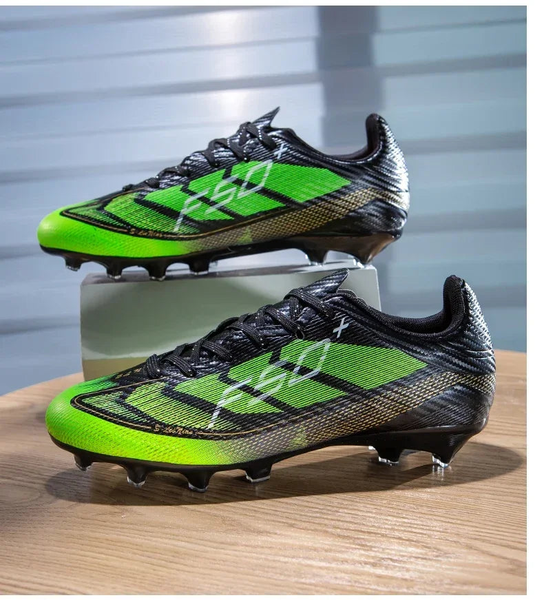 Nouvelles chaussures de football pour hommes, chaussures de sport d'extérieur, chaussures de match professionnelles, baskets antidérapantes, chaussures de football d'entraînement, chaussures ultralégères unisexes