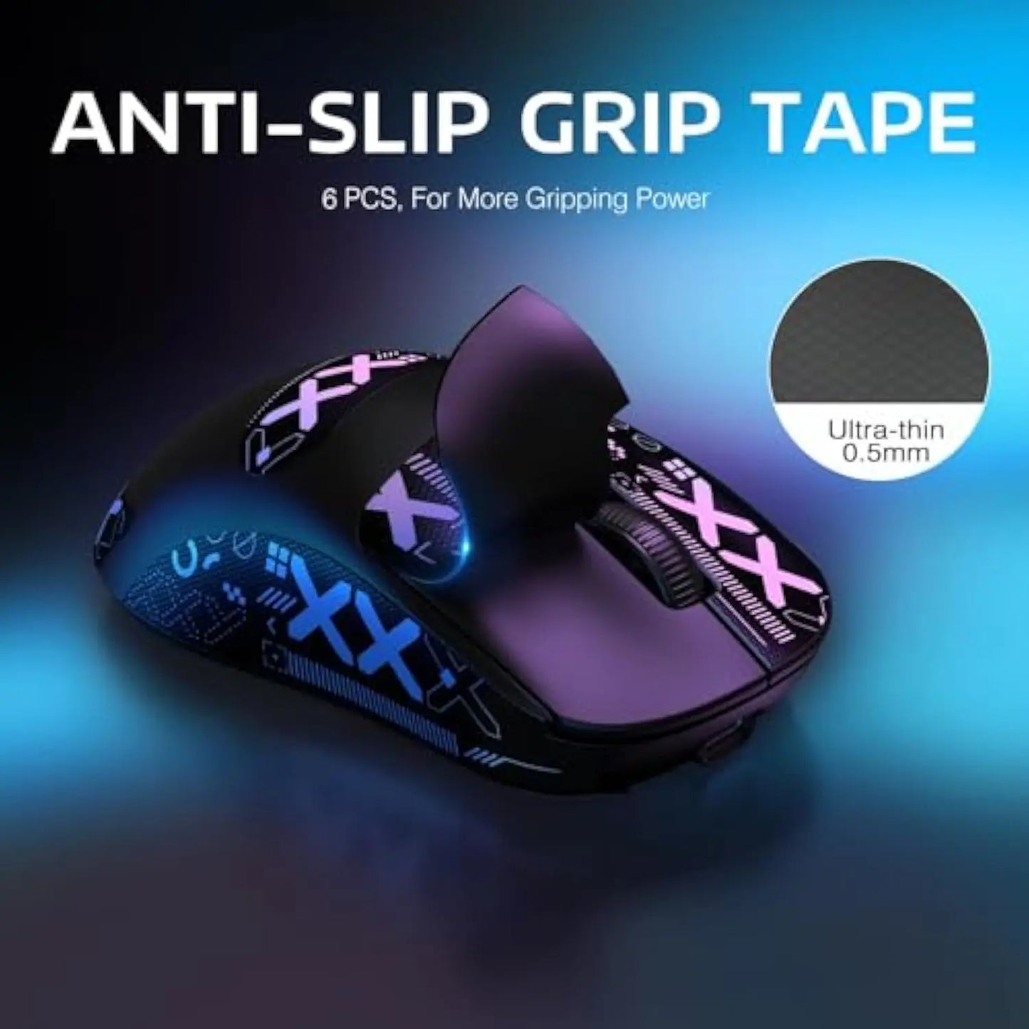 Mysz gamingowa Attack Shark X3Pro Wireless Bluetooth PixArt PAW3395 26000dpi, optyczna mysz z połączeniem Tri-Mode i makrami