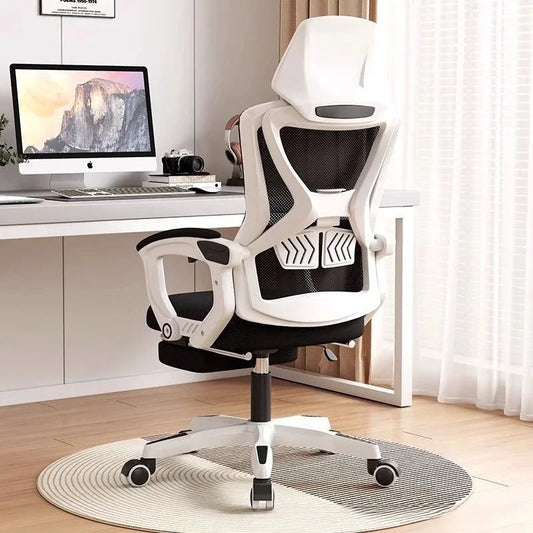 Chaise de jeu ergonomique, chaise de bureau, chaise de bureau pour étude, chaise avec support lombaire, hauteur réglable, chaise pour e-sport, chaise pour dortoir, chaise universitaire.