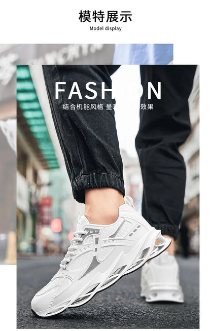 Baskets décontractées pour homme, baskets de luxe, chaussures de course respirantes, mocassins tendance pour homme. Chaussures