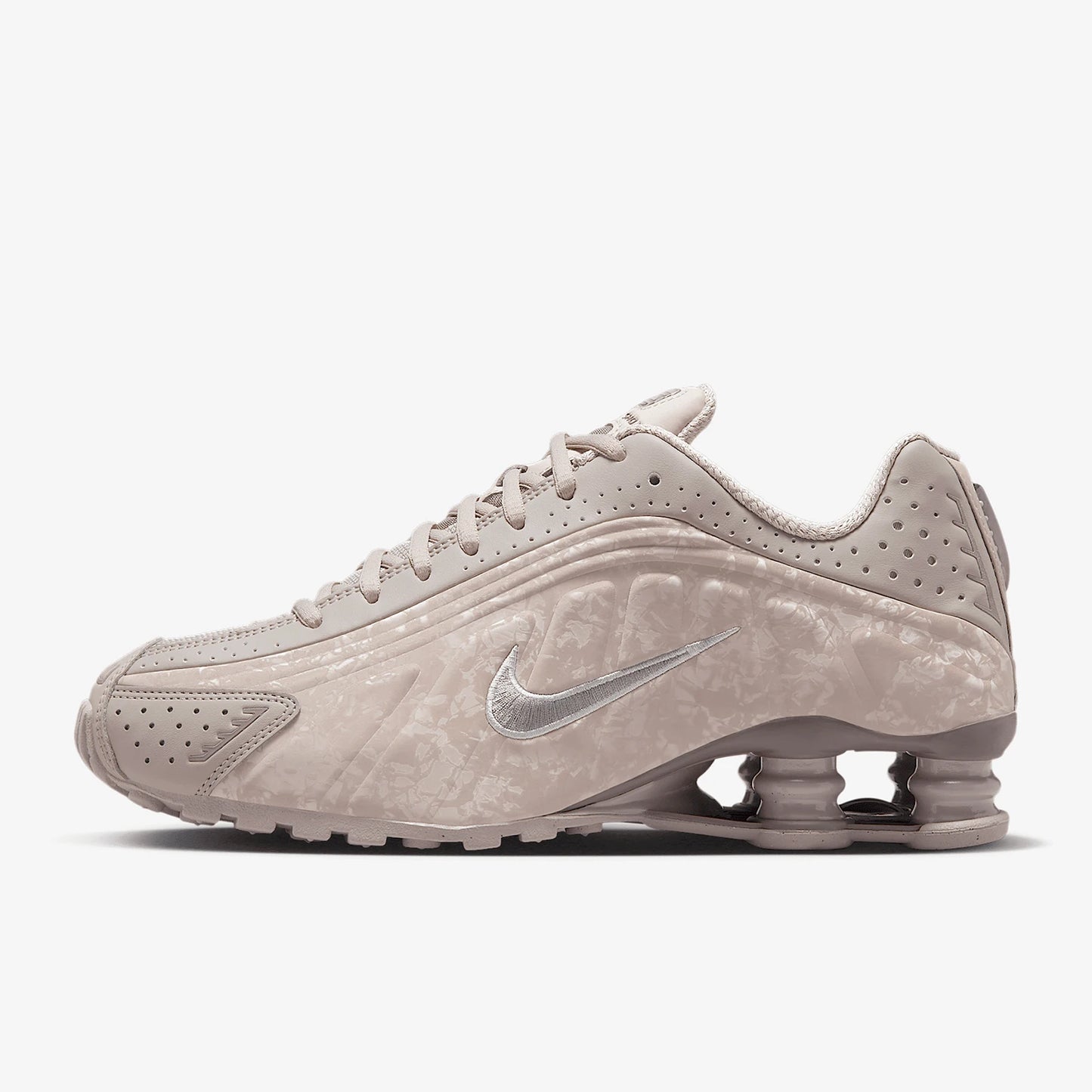 Оригинални дамски ниски маратонки за бягане с омекотяване Nike Shox R4 HV0934-001