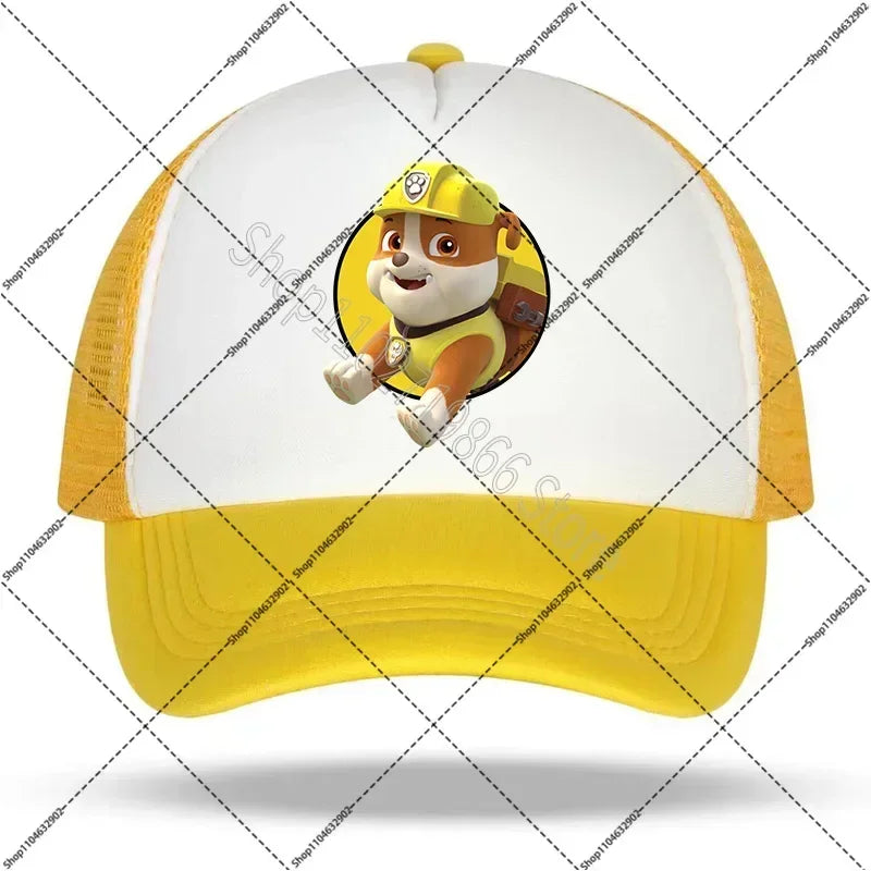 Paw Patrol Hats Chase Skye Baseball Cap Women Man Cute Cartoon Anime Pattern Print Sun Hat Summer Outdoor Caps Birthday Gifts