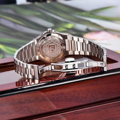 2025 New PAGANI DESIGN Women's Watch Automatic Date Luxury Quartz Watch Japan Epson VX3HA Watch Stainless Steel Waterproof Clock