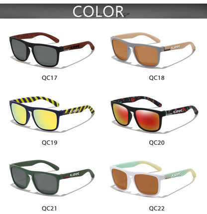 KAROS Polarized Sunglasses Unisex Car Driver Anti-Glare Goggles Outdoor for travel fishing beach UV400 eyeglasses