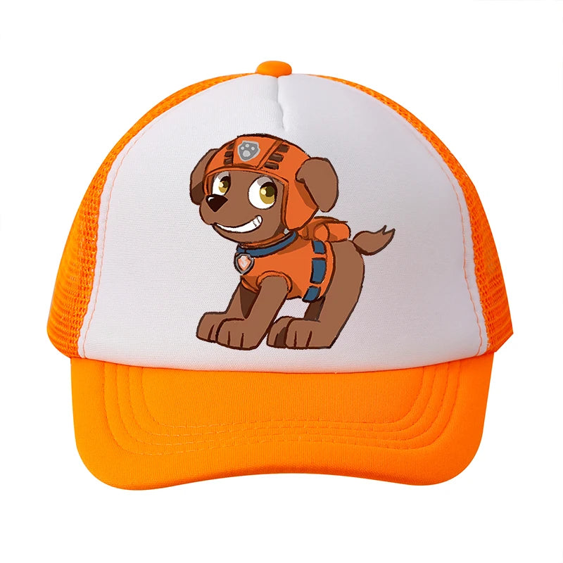 Baseball Cap for boys Girls Summer Adjustable Sun Hat Anime Paw Patrols Chase Skye Cute Retro Sunbonnet Adult Headgear Gift