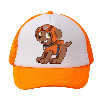 Baseball Cap for boys Girls Summer Adjustable Sun Hat Anime Paw Patrols Chase Skye Cute Retro Sunbonnet Adult Headgear Gift