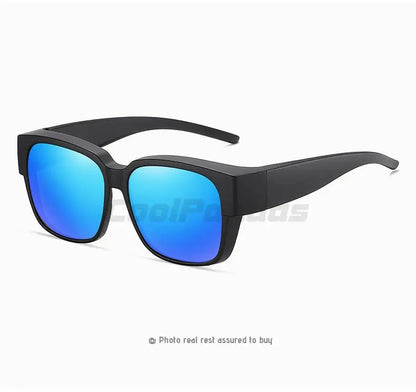 Fit Over myopia glasses cover Sunglasse Polarized Men Women UV400 Goggles Outdoor Travel Driving Anti-Glare Cover Sun Glasses