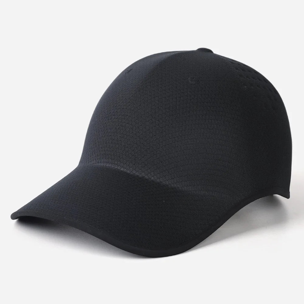Kreativ present – sömlös basebollkeps, snabbtorkande, hopvikbar sportkeps, lätt visirkeps i polyester