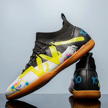 Men's Soccer Shoes Professional Match TF Football Boots Unisex Ultralight Match Hot Sale Women's Sneakers High-Quality Breathable