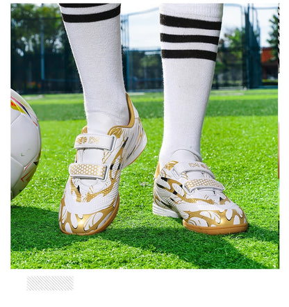 Nouvelles chaussures de football pour enfants et étudiants, ultralégères, pour jeunes garçons, chaussures de football professionnelles, crampons antidérapants, chaussures d'entraînement sur gazon