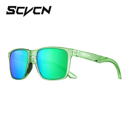 SCVCN Women's Sunglasses 2026 Polarized Men Camping Hiking Driving Glasses Sports UV400 Lenses Y2K Glasses Luxury Eyewear