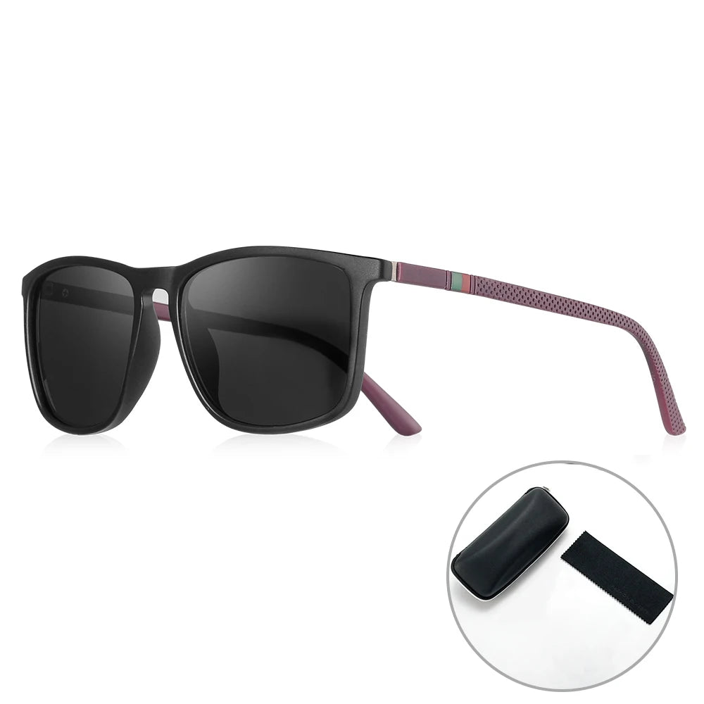 AOFLY Sports Sunglasses for Men Fashion Comfortable Wear Square Mirror Sun Glasses Male Lightweight Eyewear Women UV400