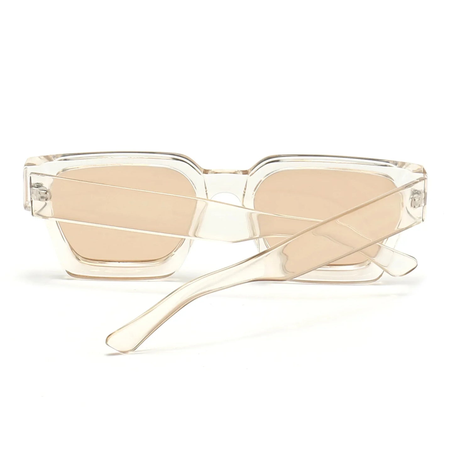 JNPCXI Fashion Square Women Luxury Sunglasses Retro Gradient Blue Designer Men Trending Sun Glasses Shades UV400