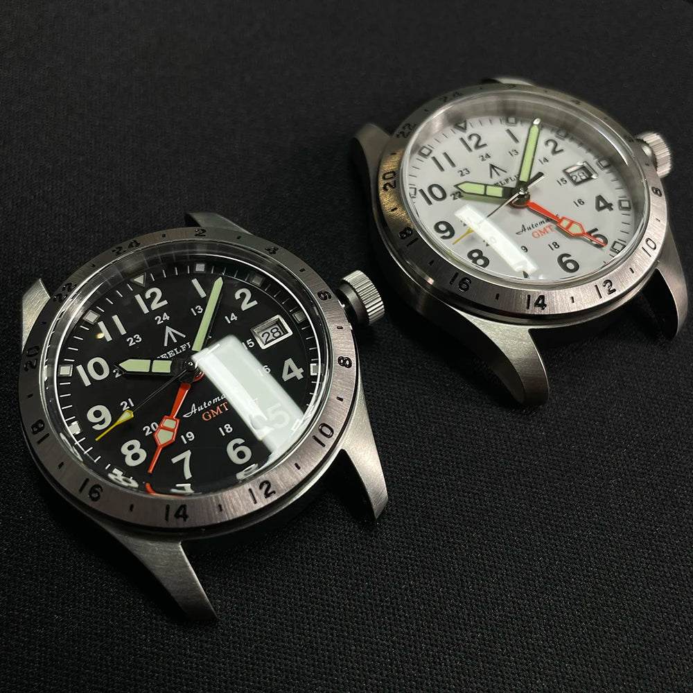 STEELFLIER Official SF792 GMT Mechanical Dive Watches Super Luminous NH34 Movement 20Bar Waterproof Luxury Stainless Steel Watch