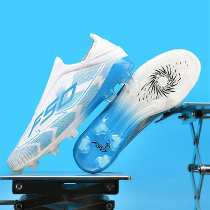 New Men's Soccer Shoes Grass Adult Non-Slip Football Boots Ultralight Sport Indoor Cleats FG Turf Futsal Comfortable