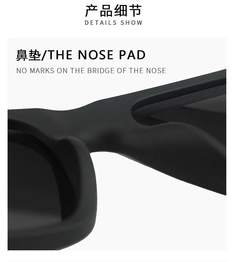New Style Polarized Sunglasses Men Fashion Unisex Sports Business Black Sun Glasses Sun Protection UV400 Driving Sunshade Women
