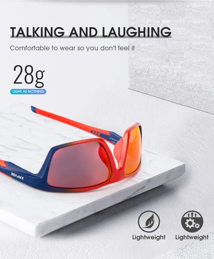 Kapvoe Men Fashion Polarized Sunglasses Cycling Glasses UV400 Eyewear for Men Women Driving Climbing Outdoor Sports Sunglasses