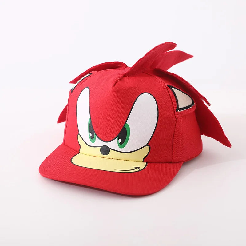 New Sonic The Hedgehog Shadow Sonic Mouse Hat Supertone Mouse High End Embroidery Sun Hat Kids Gifts Baseball Cap Fashion