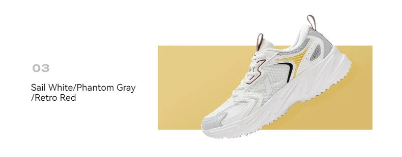Xtep Casual Shoes For Men Summer Durability Men's Sports Shoes Wear-Resistant Lace Up Non-Slip Outdoor Shoes 876219320026