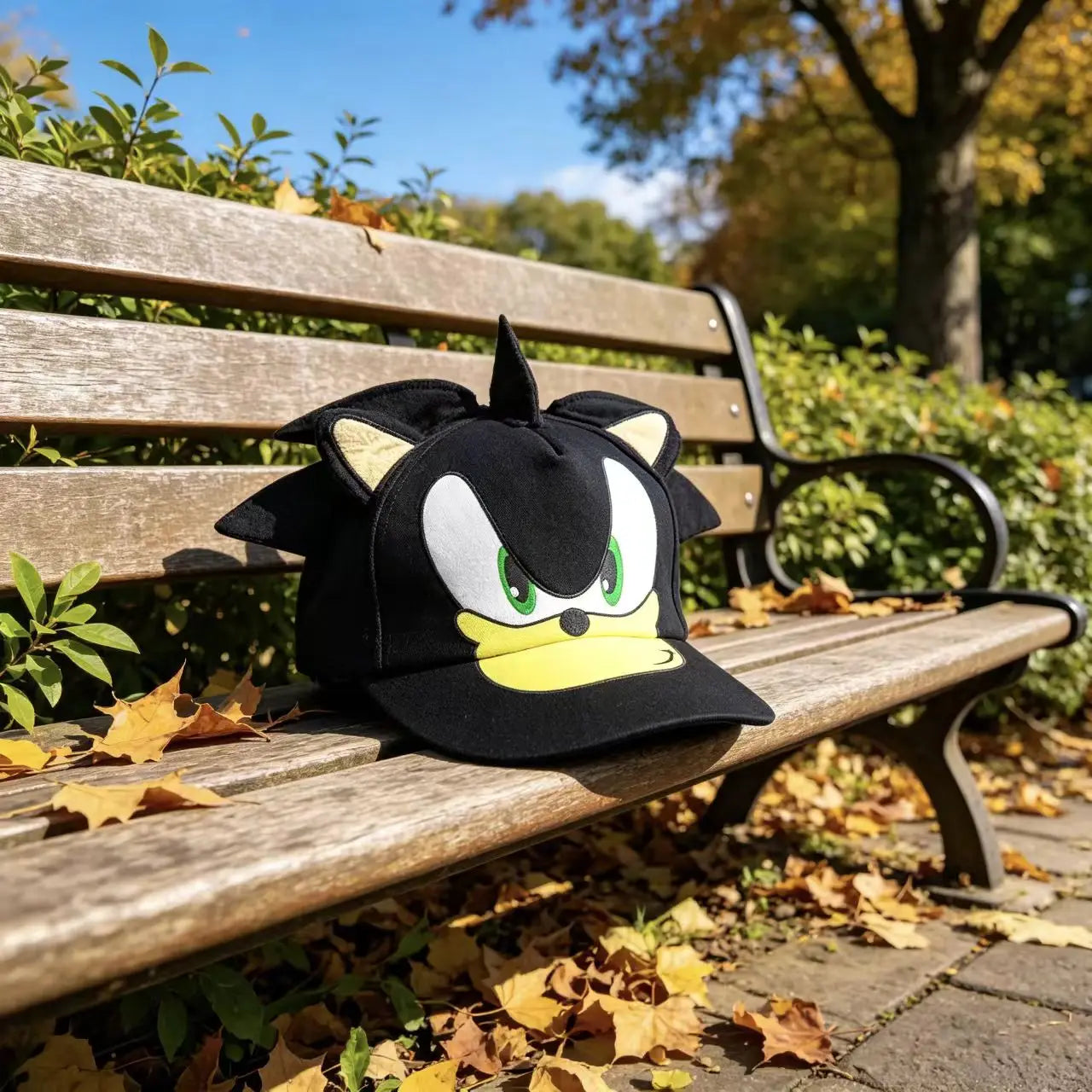 Kids Sonic Hat 3-8 Years 50-54cm Casual Duck Tongue Baseball Cap Adjustable Sun Hat for Boys Girls Outdoor Daily Wear Cosplay