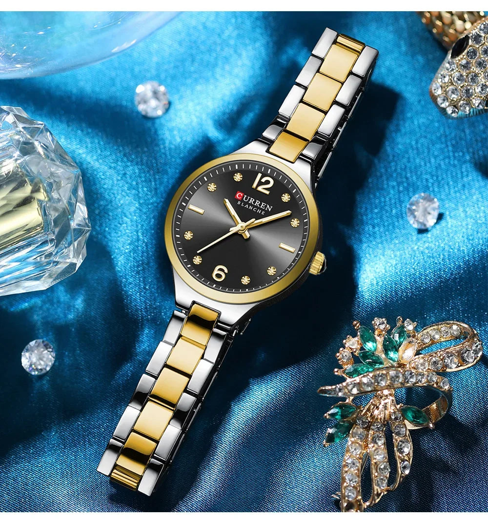 CURREN Luxury Women Bracelet Quartz Watches For Women Magnetic Watch Ladies Sports Dress Wrist Watch Clock Relogio Feminino