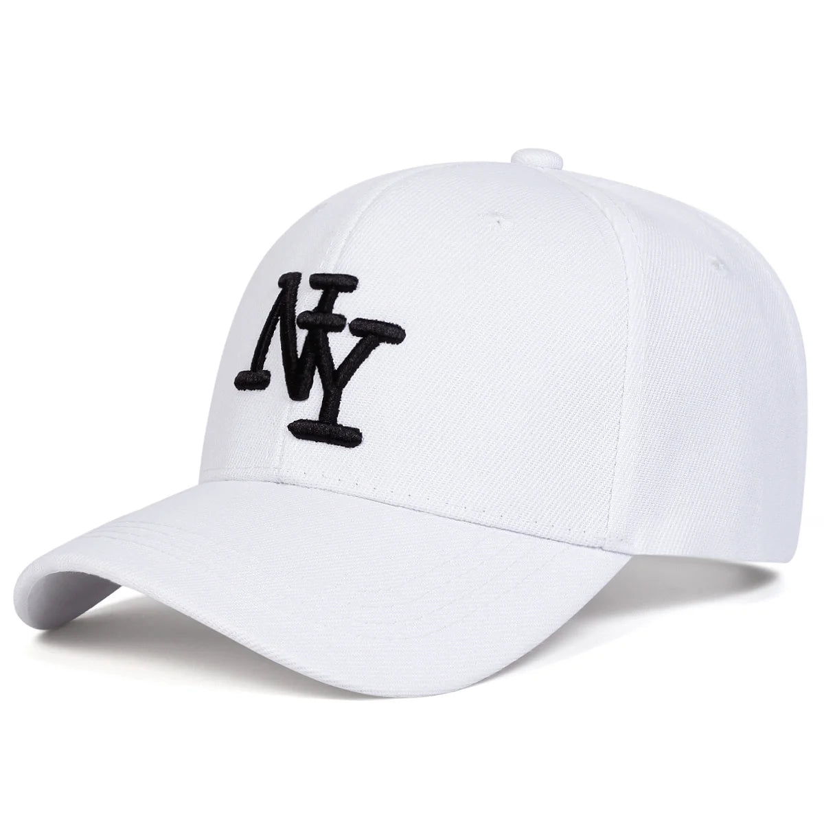 Cappellino da baseball da uomo con ricamo «NY», regolabile, casual, da esterno, adatto per gite primaverili e autunnali, viaggi, spiaggia e feste