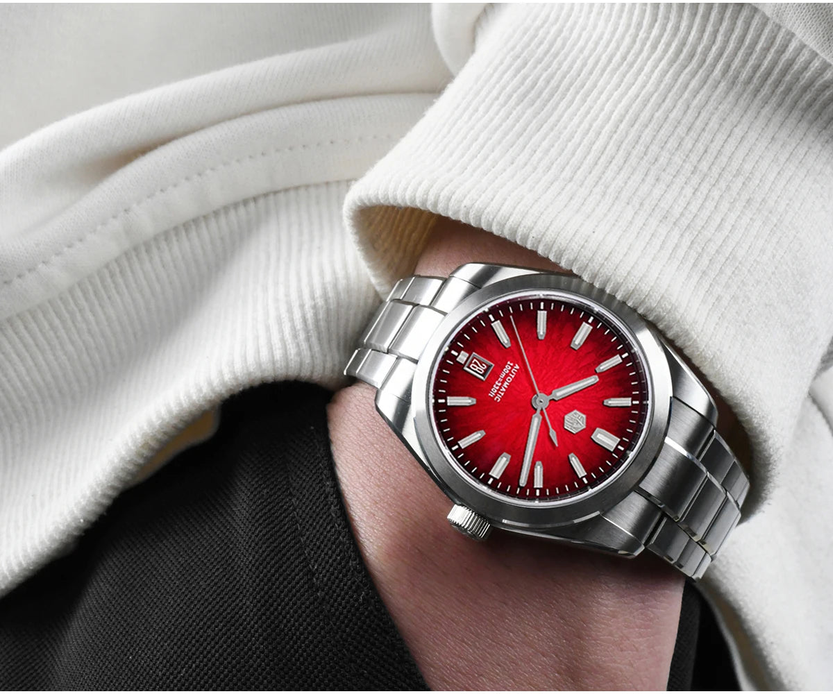 San Martin 36/39/42mm SN0144 JianZhan Gada Watch Miyota 9015 Original Design Chinese Style Dress Men Automatic Mechanical Watch