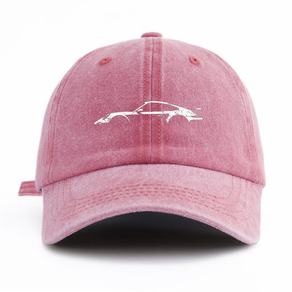 1pc 911 Print Washed Baseball Cap for Adults,  Minimalist Retro Style Casual Soft Adjustable Dad Hat, Perfect As Gift