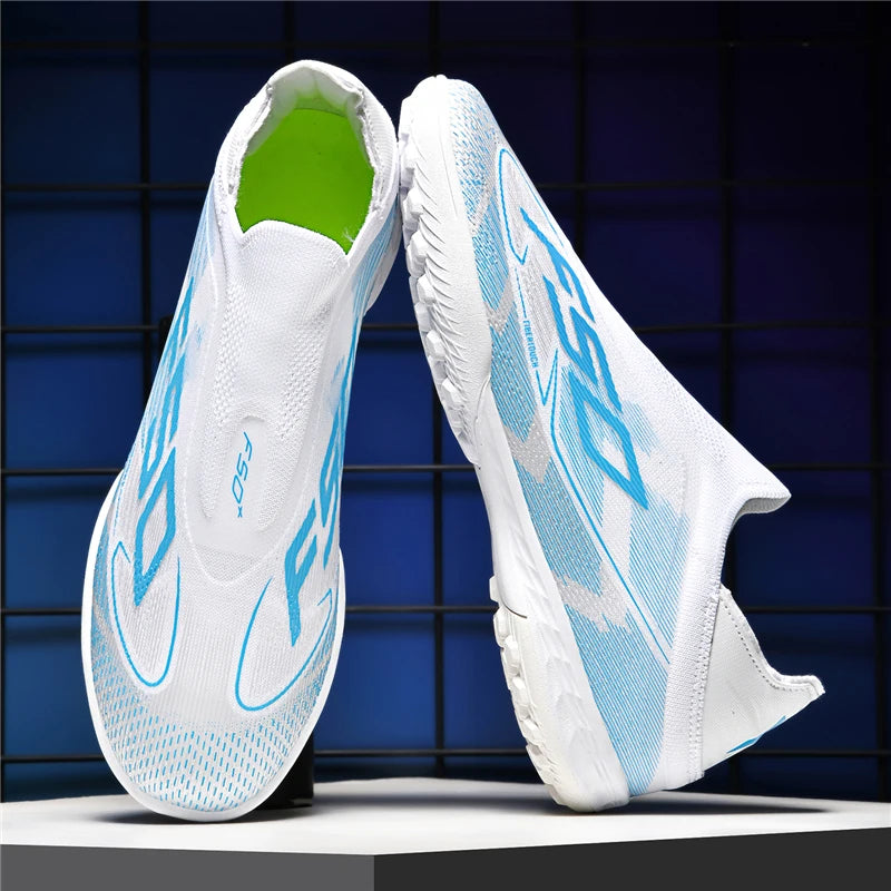 New Men's Soccer Shoes Grass Adult Non-Slip Football Boots Ultralight Sport Indoor Cleats FG Turf Futsal Comfortable