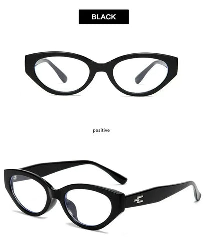 EYORA Vintage Cat Eye Reading Glasses Women Anti Blue Ray Myopia Eyewear Photochromic Progressive Prescription Optical Glasses