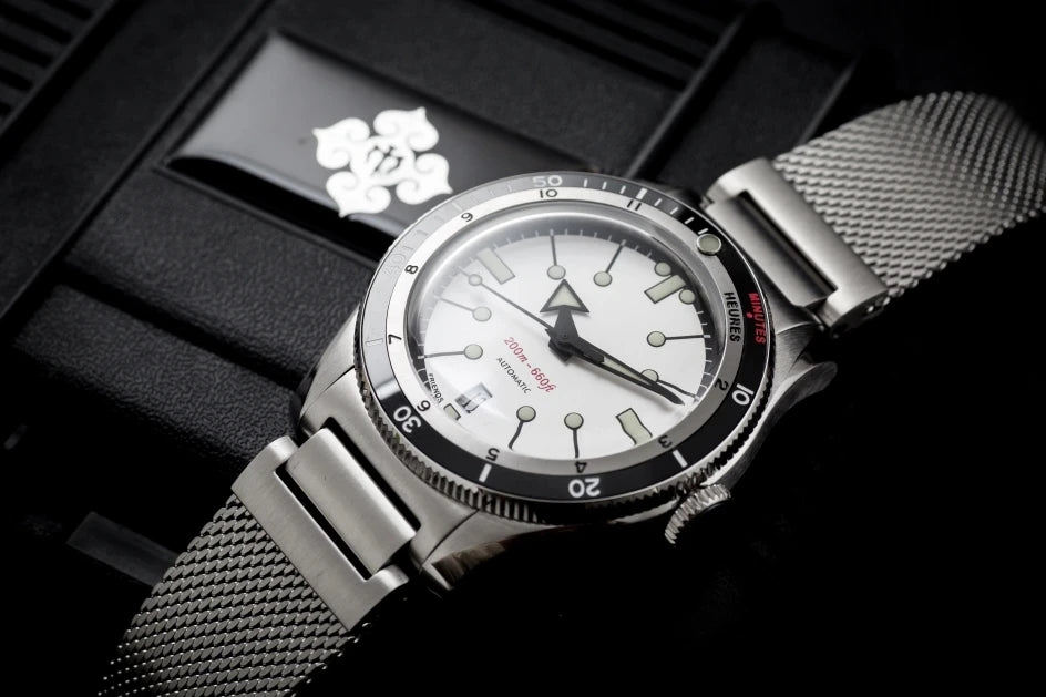 IX&DAO IPOSE 2025 new 5303 men's automatic mechanical watch PT5000 sapphire stainless steel diving 20Bar luminous C3 watches for