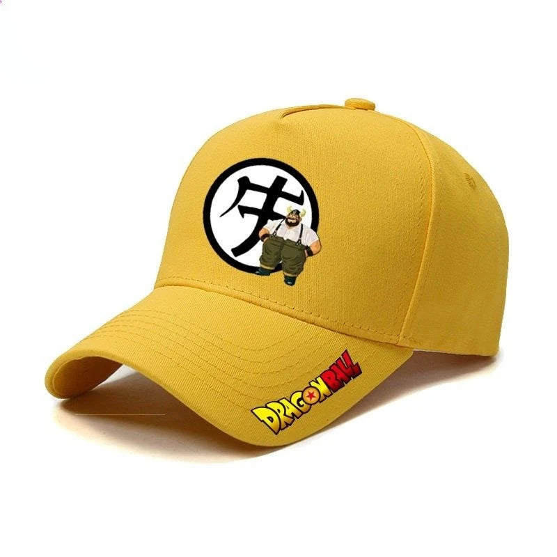 New Dragon Ball Master Roshi Son Goku Hat Creative High-Value Anime Cartoon Letter Print Unisex Casual Versatile Baseball Cap