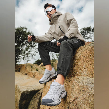 Zapatillas de senderismo para hombre y mujer, antideslizantes, para trekking, al aire libre, deportivas, de camping, entrenamiento, footing, transpirables, de escalada y de montaña.