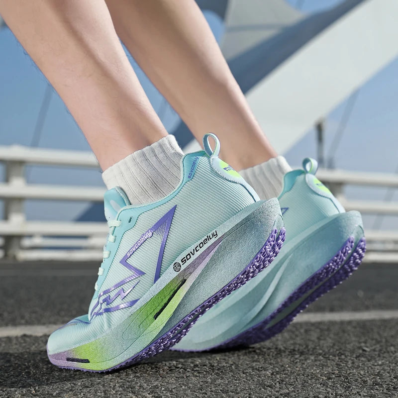 Zapatillas de running para hombre, transpirables y antideslizantes, para deportes al aire libre, tenis, para mujer, zapatillas informales, maratón, footing, caminar, zapatos planos