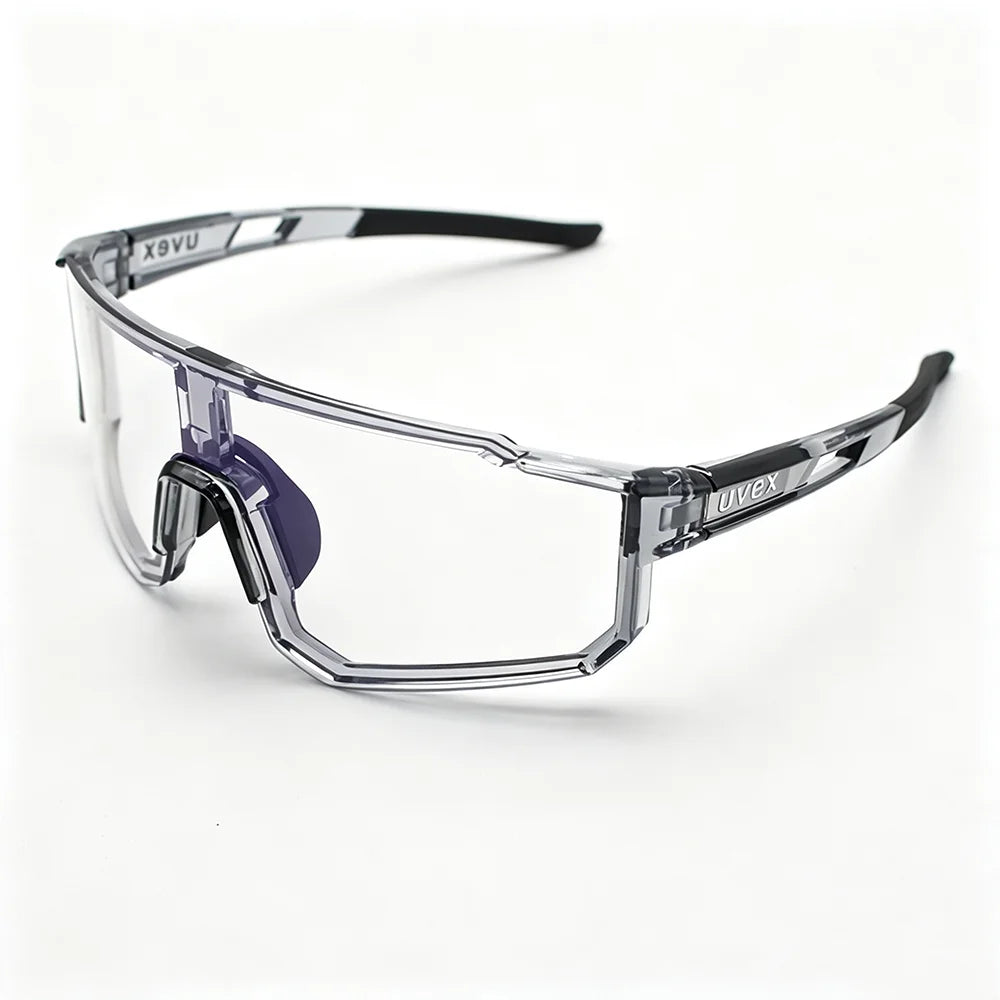 Photochromic Bicycle Glasses Road Mountain Speed Bike Glasses Men Women Outdoor Sports Cycling Sunglasses Bike Eyewear With box
