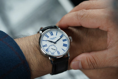 FARASUTE New 39mm Manual Customized Mechanical Movement Watch Men Casual Power Reserve 80 hours Sapphire Wristwatch reloj hombre
