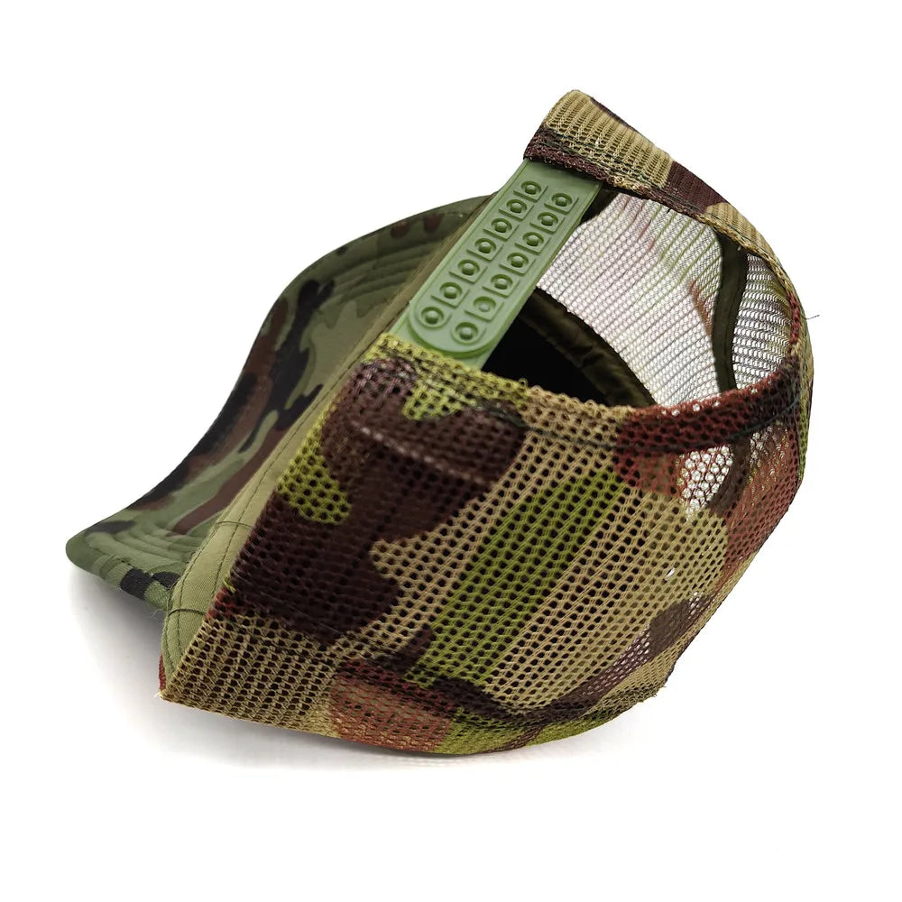 Fiske-skelett-trucker-keps, sommar, herr, cool fiskarkeps, basebollkeps, unisex, utomhus, nätkepsar, MZ-238