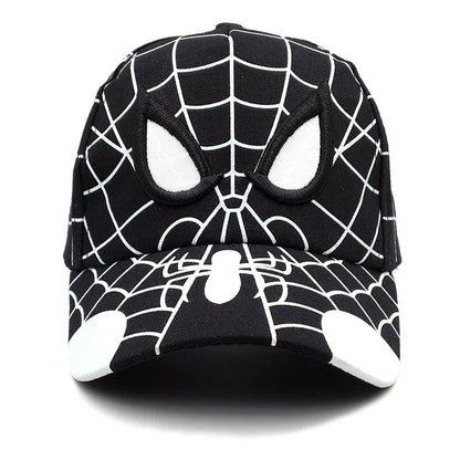 Marvel Spider-Man Anime Figure Baseball Cap Cotton Peaked Hat Student Men Lady Cartoon Outdoor Sunshade Dress Up Birthday Gift
